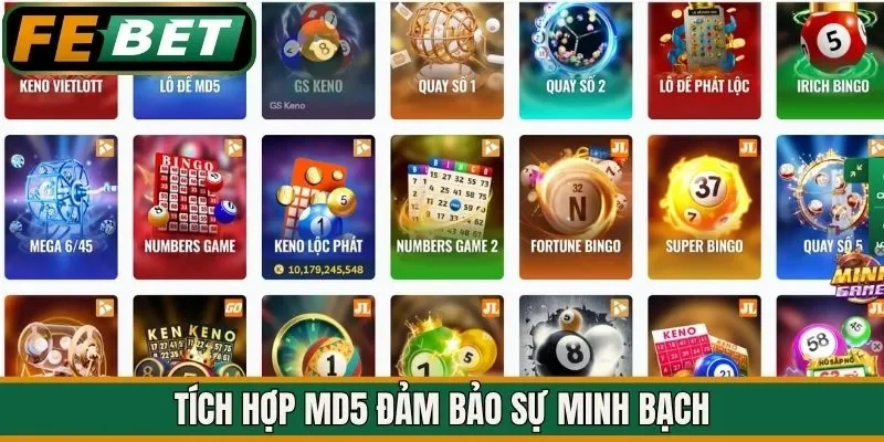 Tích hợp MD5 đảm bảo sự minh bạch